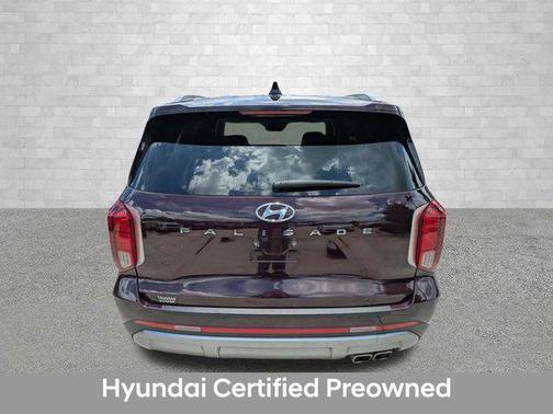 Sierra Burgundy 2024 Hyundai PALISADE SEL