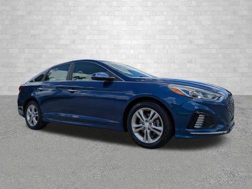 Lakeside Blue 2019 Hyundai SONATA SEL