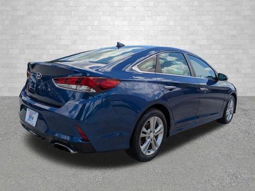 Lakeside Blue 2019 Hyundai SONATA SEL