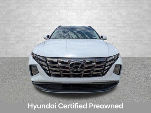 Quartz White 2022 Hyundai TUCSON Limited