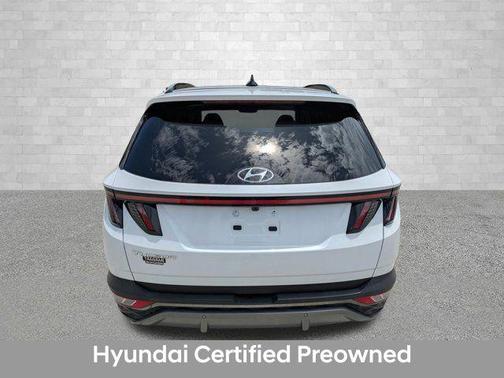 Quartz White 2022 Hyundai TUCSON Limited