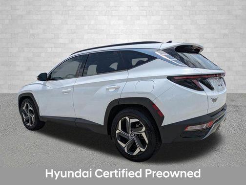 Quartz White 2022 Hyundai TUCSON Limited