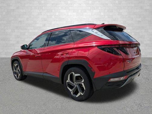Calypso Red 2022 Hyundai TUCSON Limited
