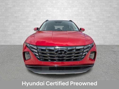 Calypso Red 2022 Hyundai TUCSON Limited