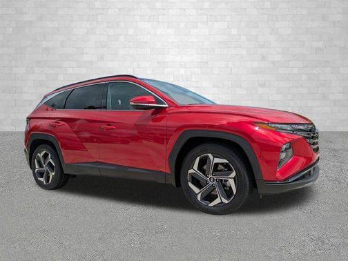 Calypso Red 2022 Hyundai TUCSON Limited
