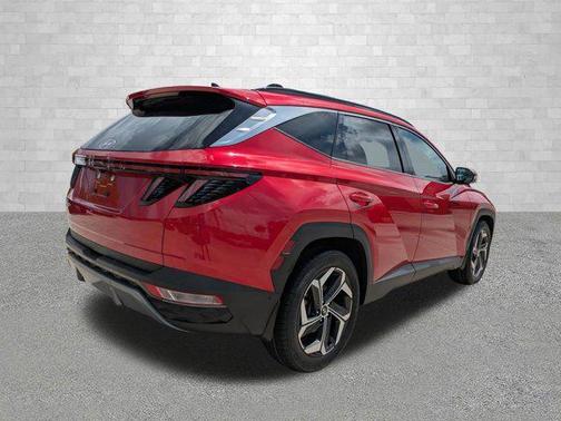 Calypso Red 2022 Hyundai TUCSON Limited