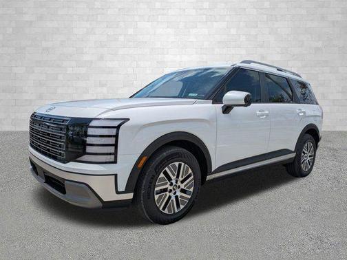 Creamy White Pearl 2026 Hyundai Palisade Hybrid SEL Premium 7P