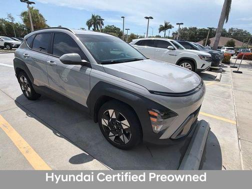 Cyber Gray Metallic 2024 Hyundai KONA SEL