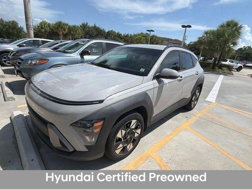 Cyber Gray Metallic 2024 Hyundai KONA SEL