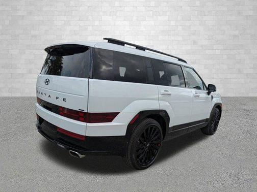 Serenity White 2026 Hyundai SANTA FE Calligraphy