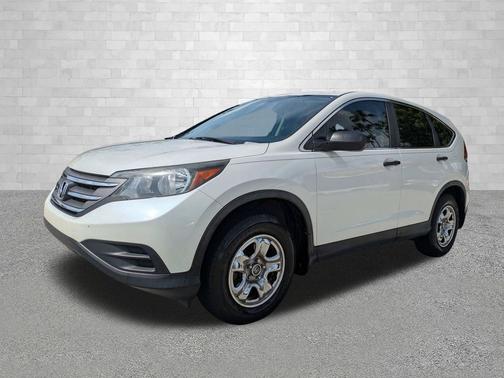 White Diamond Pearl 2014 Honda CR-V LX