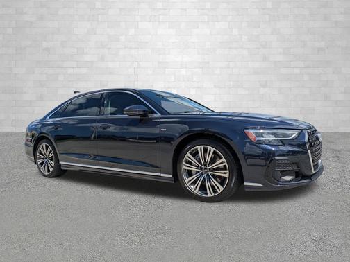 Firmament Blue Metallic 2022 Audi A8 L 55 TFSI quattro Tiptronic