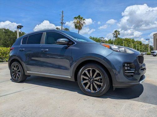 Pacific Blue 2018 Kia Sportage EX