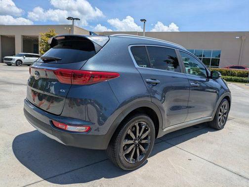 Pacific Blue 2018 Kia Sportage EX