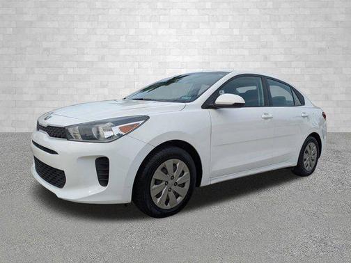 Clear White 2020 Kia Rio S