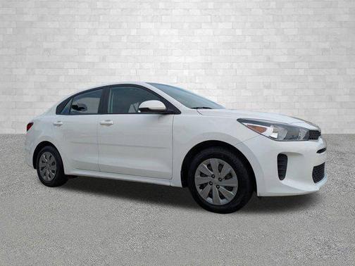Clear White 2020 Kia Rio S