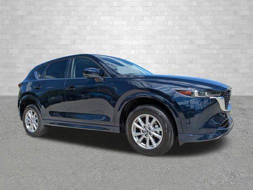 Deep Crystal Blue Mica 2024 Mazda CX-5 2.5 S Preferred Package