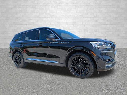 Infinite Black 2021 Lincoln Aviator Reserve AWD