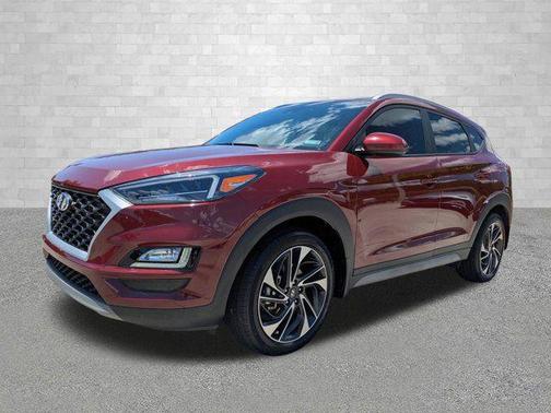 Gemstone Red 2020 Hyundai TUCSON Sport