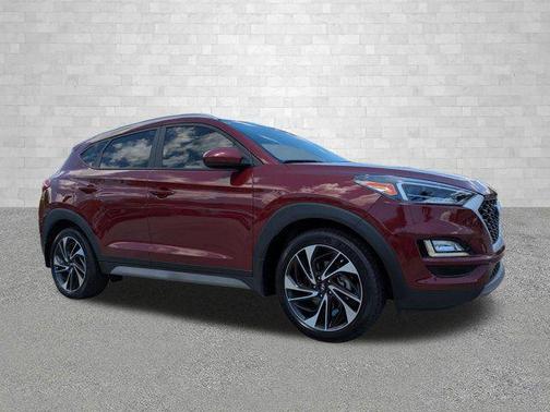 Gemstone Red 2020 Hyundai TUCSON Sport