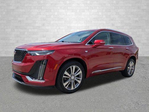 Radiant Red Tintcoat 2023 Cadillac XT6 Premium Luxury AWD