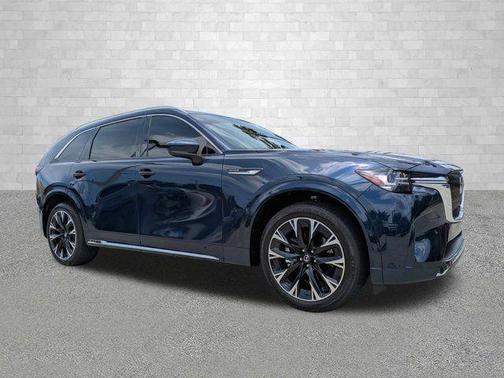 Deep Crystal Blue Mica 2025 Mazda CX-90 3.3 Turbo S Premium Plus