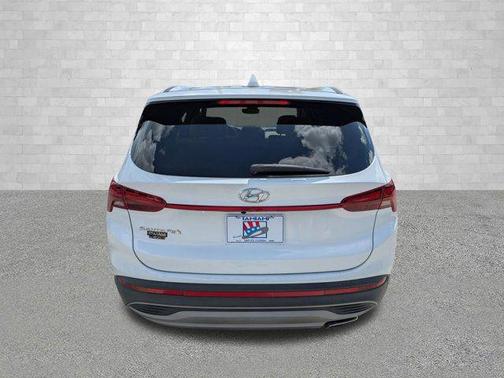 Quartz White 2021 Hyundai SANTA FE SE
