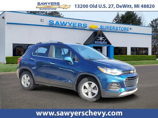 Pacific Blue Metallic 2020 Chevrolet Trax LT