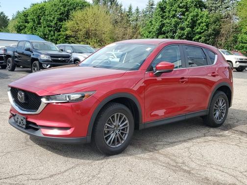 Soul Red Crystal Metallic 2021 Mazda CX-5 Touring