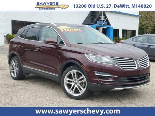 Red 2018 Lincoln MKC Reserve