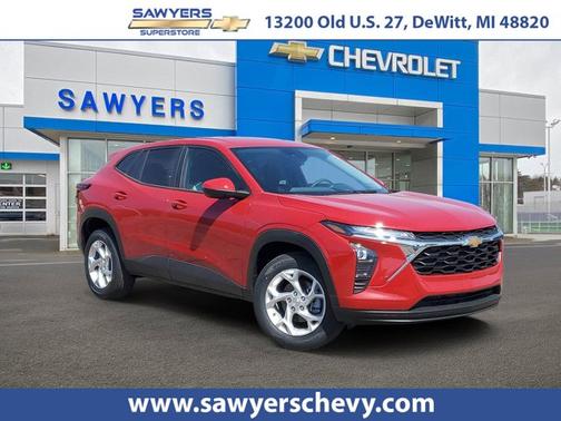 Apex Red 2026 Chevrolet Trax LS