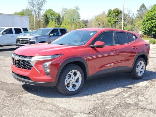 Apex Red 2026 Chevrolet Trax LS
