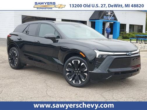 Black 2025 Chevrolet Blazer EV AWD RS