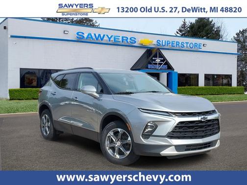 Sterling Gray Metallic 2024 Chevrolet Blazer LT