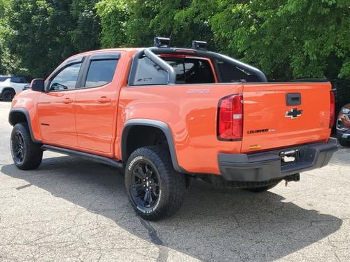 Orange 2019 Chevrolet Colorado ZR2