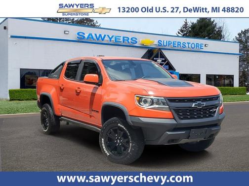 Orange 2019 Chevrolet Colorado ZR2