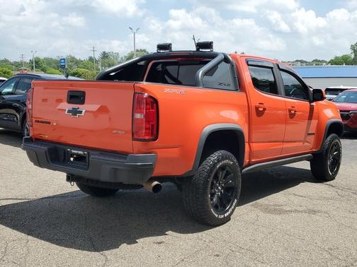 Orange 2019 Chevrolet Colorado ZR2