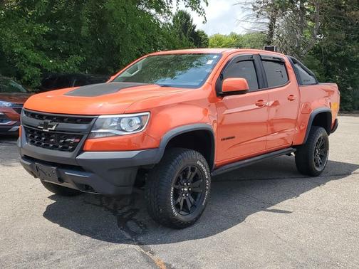 Orange 2019 Chevrolet Colorado ZR2