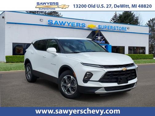 Summit White 2025 Chevrolet Blazer LT