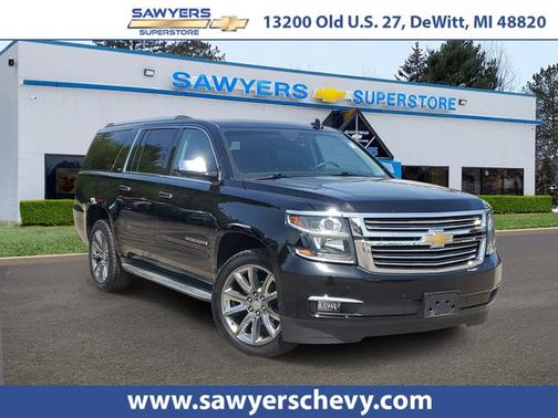 Black 2015 Chevrolet Suburban 1500 LTZ
