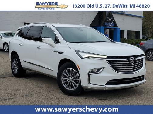 Summit White 2023 Buick Enclave Essence