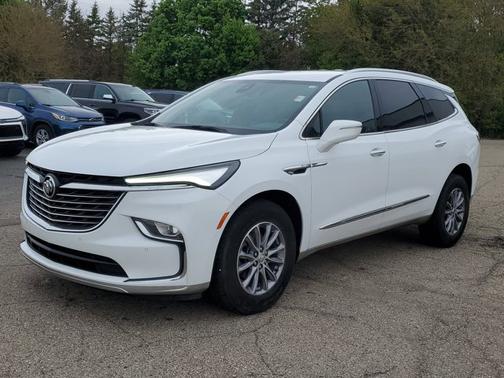 Summit White 2023 Buick Enclave Essence