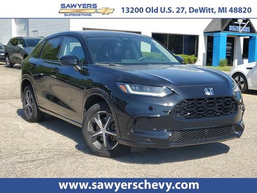Black 2023 Honda HR-V EX-L