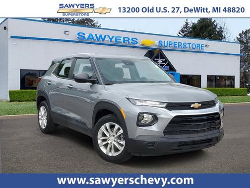 Sterling Gray Metallic 2023 Chevrolet Trailblazer LS