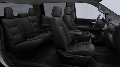 Black 2026 Chevrolet Silverado 1500 Custom Trail Boss