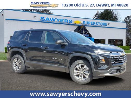 Mosaic Black Metallic 2025 Chevrolet Equinox FWD LT