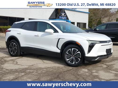 Summit White 2024 Chevrolet Blazer EV eAWD LT