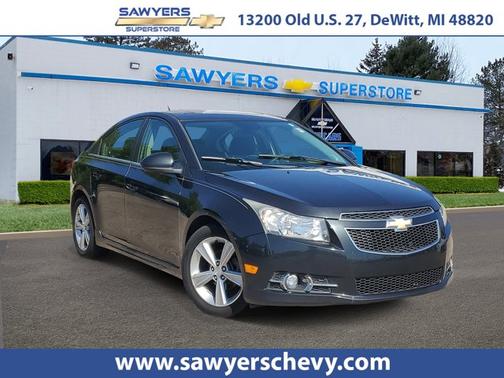 Black Granite Metallic 2014 Chevrolet Cruze 2LT