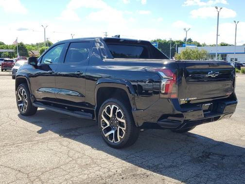 Black 2025 Chevrolet Silverado EV Max Range RST
