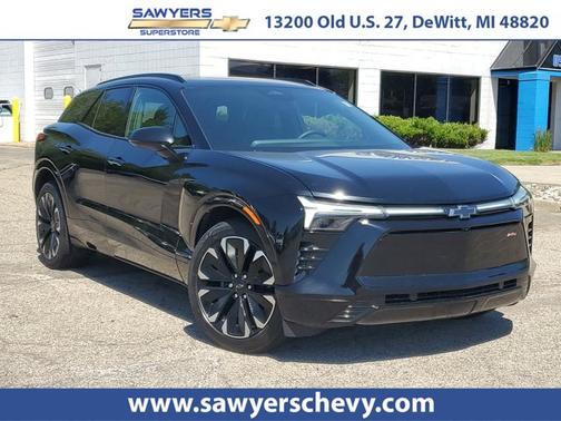 Black 2024 Chevrolet Blazer EV RWD RS